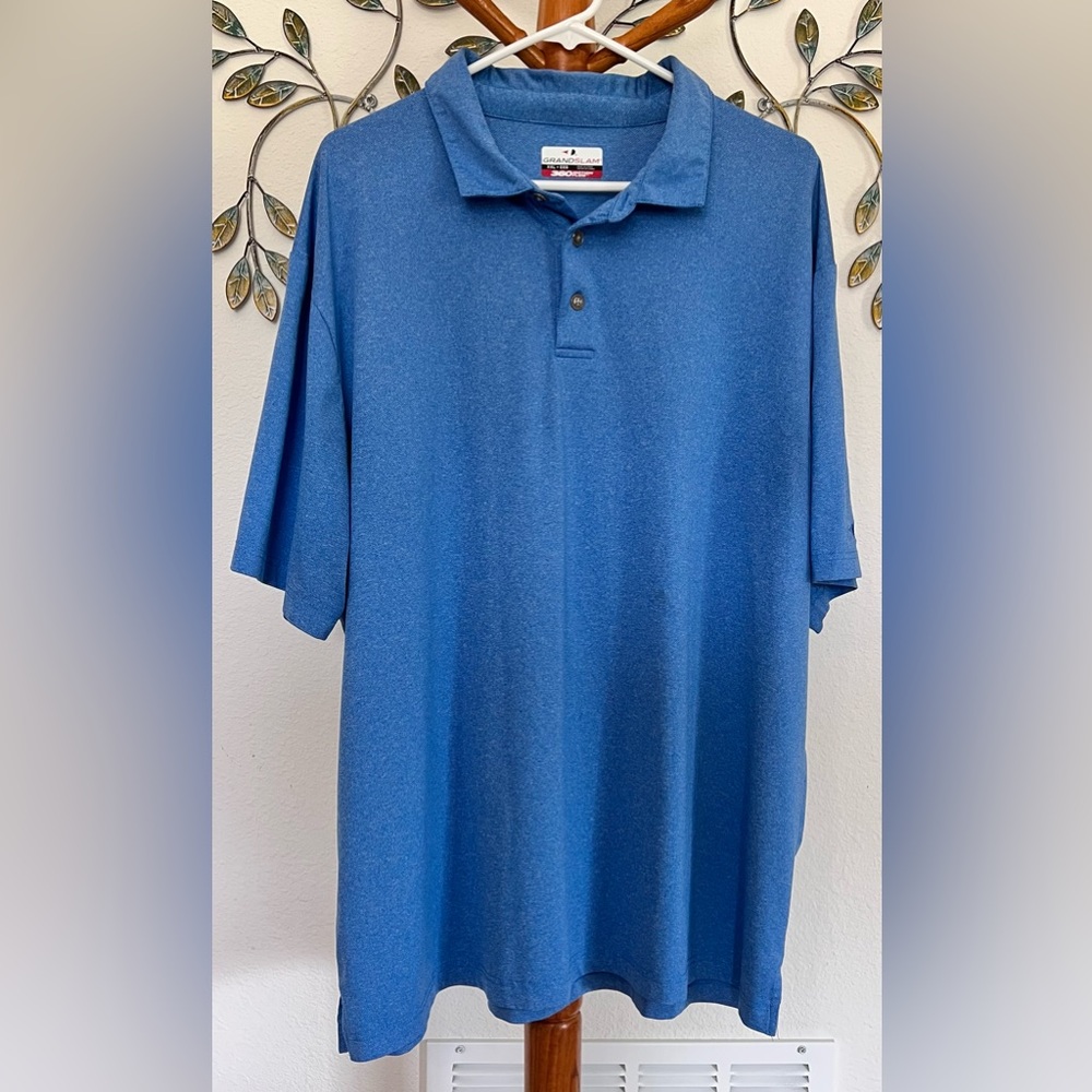 Grand Slam Classic Blue Polo Shirt